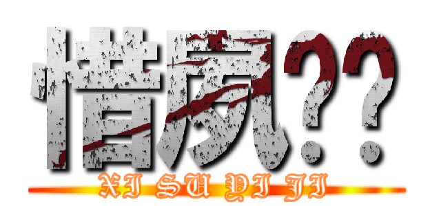 惜夙忆际 (XI SU YI JI)