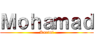 Ｍｏｈａｍａｄ (Karimi)