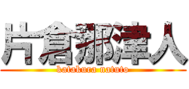 片倉那津人 (katakura natuto)