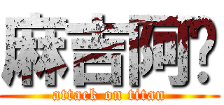 麻吉阿嬤 (attack on titan)