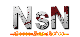 ＮｓＮ (Never Say Never)