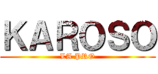ＫＡＲＯＳＯ (LA PRO)