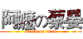阿嬤の蔡晏 (attack on titan)