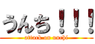 うんち！！！ (attack on unchi)