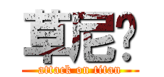 草尼玛 (attack on titan)