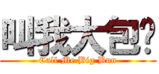 叫我大包乐 (Call Me Big Bun)