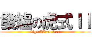 發爐の虎式ＩＩ (tigerII on fire)