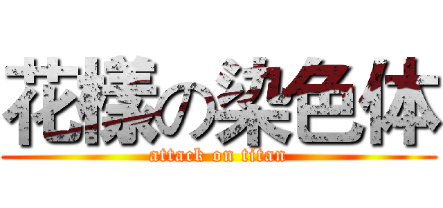 花樣の染色体 (attack on titan)