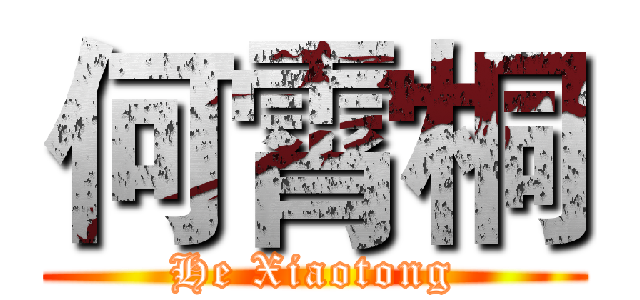 何霄桐 (He Xiaotong)