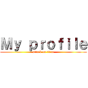 Ｍｙ ｐｒｏｆｉｌｅ (attack on titan)