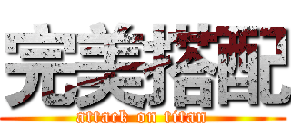 完美搭配 (attack on titan)