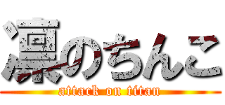 凛のちんこ (attack on titan)