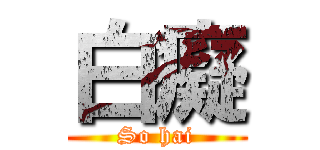 白癡 (So hai)