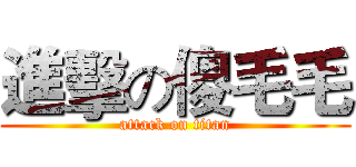 進擊の傻毛毛 (attack on titan)