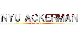 ＮＹＵ ＡＣＫＥＲＭＡＮ (Draws and more)