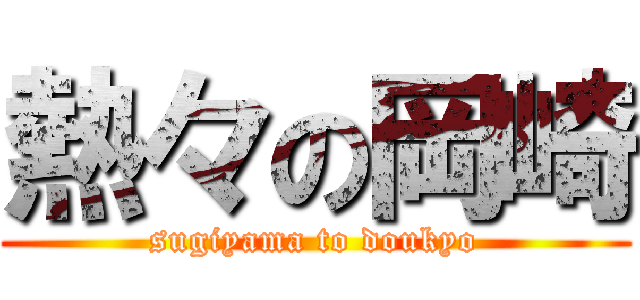 熱々の岡崎 (sugiyama to doukyo)