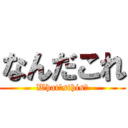 なんだこれ (What\'sthis?)