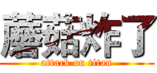 蘑菇炸了 (attack on titan)