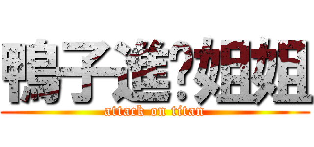 鴨子進擊姐姐 (attack on titan)