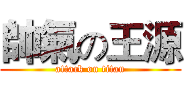 帥氣の王源 (attack on titan)
