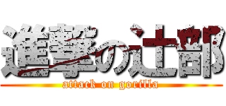 進撃の辻部 (attack on gorilla)