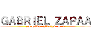 ＧＡＢＲＩＥＬ ＺＡＰＡＡ (JBVJDBVJSFBVSJFBSJDFV)