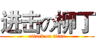 进击の柳丁 (attack on titan)