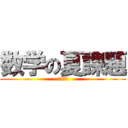 数学の夏課題 (第2学年)