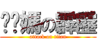 糙你媽の霹靂 (attack on titan)