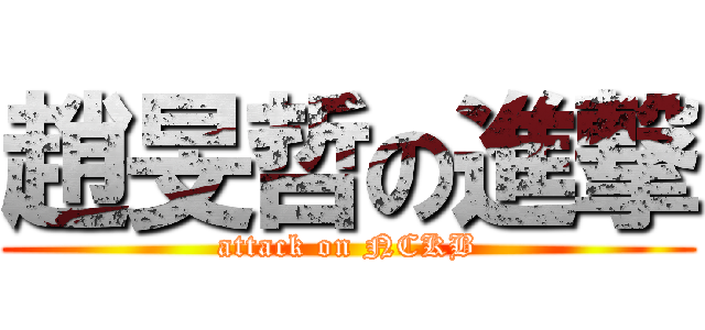 趙旻哲の進撃 (attack on NCKB)