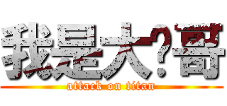 我是大帅哥 (attack on titan)