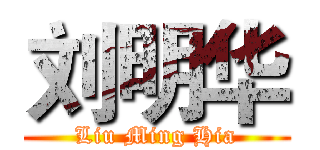刘明华 (Liu Ming Hia)