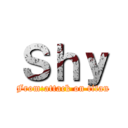 Ｓｈｙ (From:attack on titan)