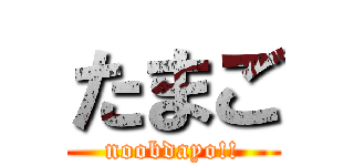 たまご (noobdayo!!)