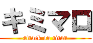 キミマロ (attack on titan)