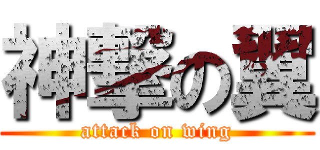 神撃の翼 (attack on wing)