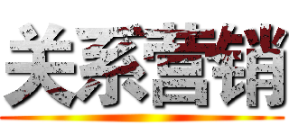 关系营销 ()