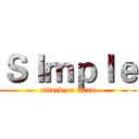 ＳＩｍｐｌｅ (attack on titan)
