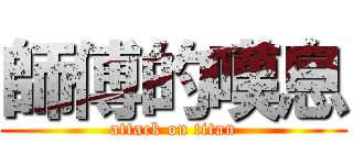 師傅的嘆息 (attack on titan)