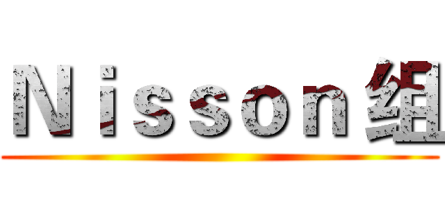 Ｎｉｓｓｏｎ 组 ()