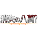 消失の八萬ㄧ (where is my money ?)
