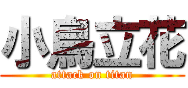 小鳥立花 (attack on titan)