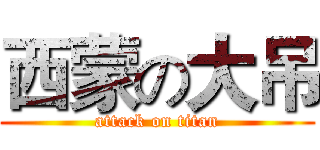 西蒙の大吊 (attack on titan)