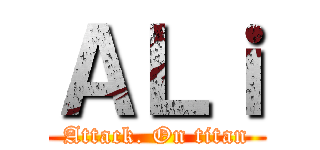 ＡＬｉ (Attack. On titan)