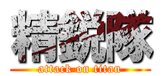精鋭隊 (attack on titan)