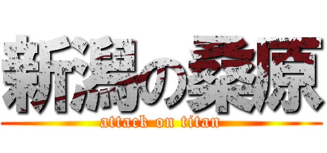 新潟の桑原 (attack on titan)