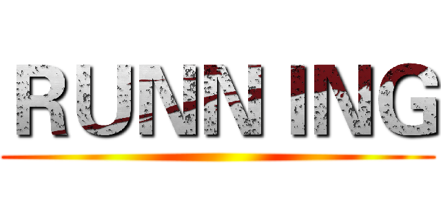 ＲＵＮＮＩＮＧ ()