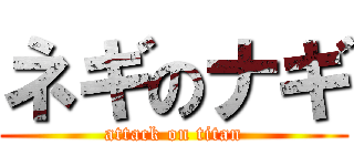 ネギのナギ (attack on titan)