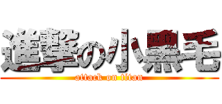 進撃の小黑毛 (attack on titan)