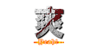 爽 (Yeah!)